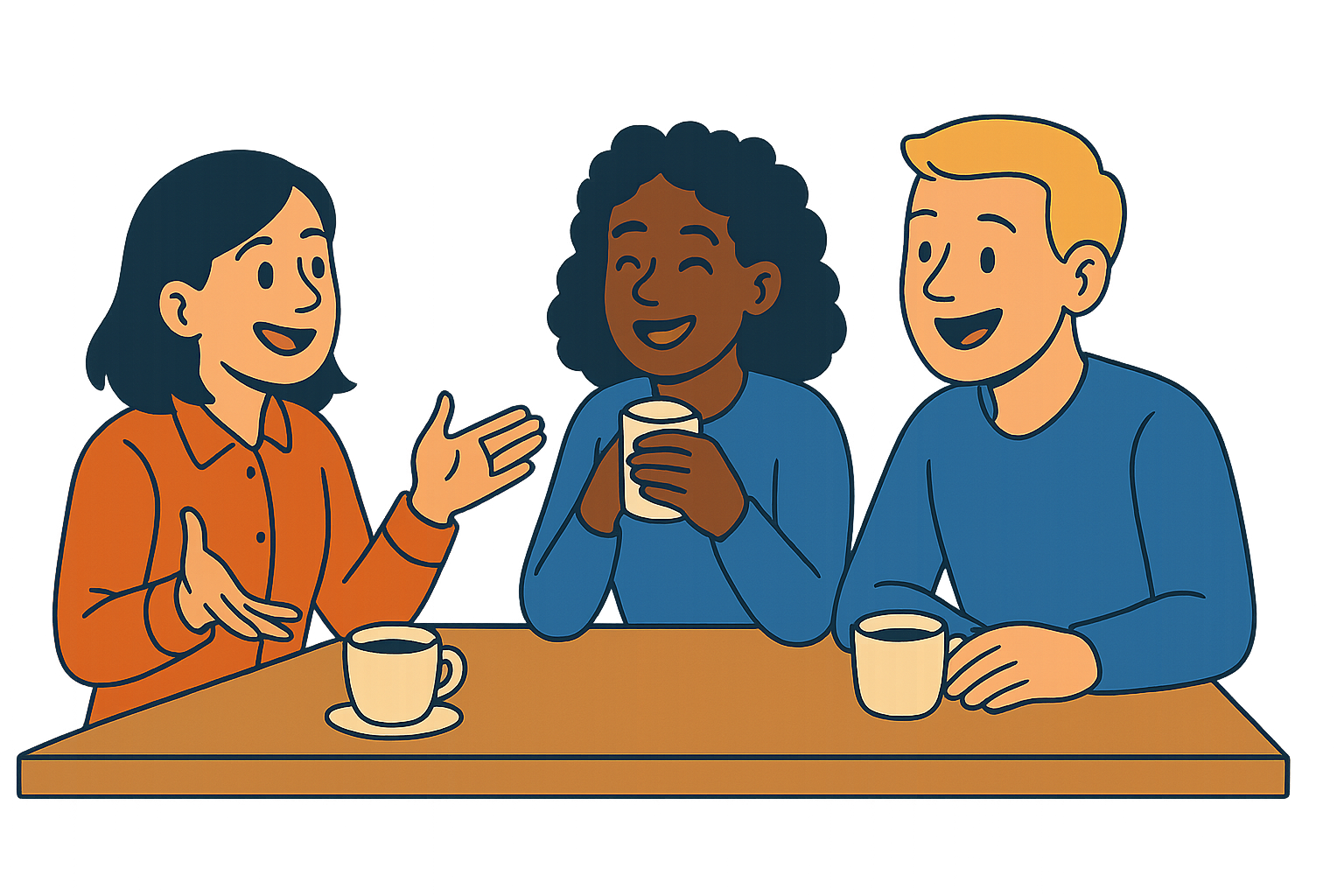 confident conversation